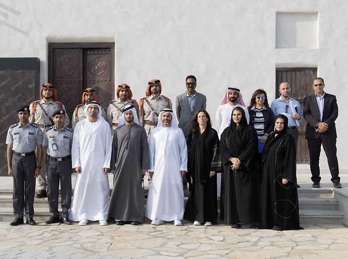 DCT Chairman and Zayed bin Hamad bin Hamdan visit Al Maqtaa Museum